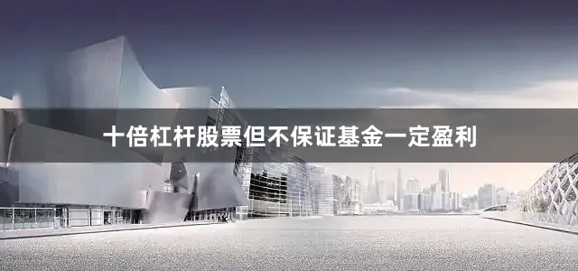 十倍杠杆股票但不保证基金一定盈利