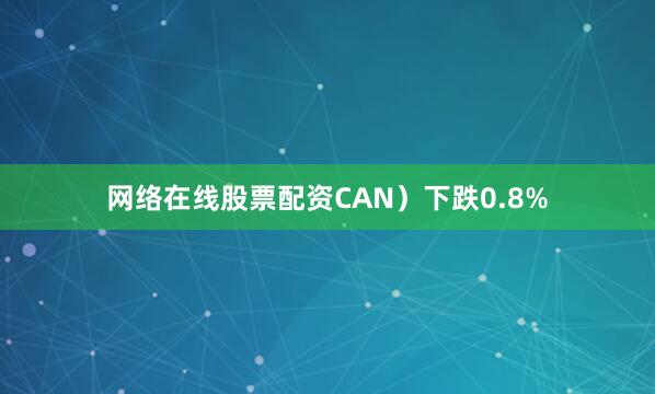 网络在线股票配资CAN）下跌0.8%